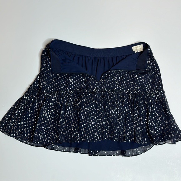Kate Spade Night Sky lurex dot skirt rich navy - Picture 13 of 15